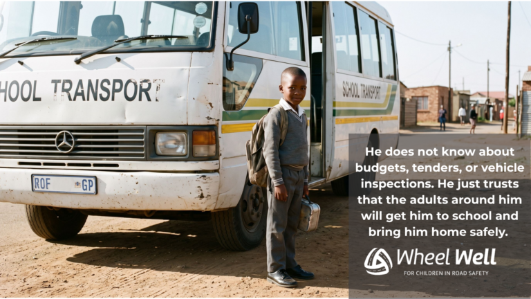 Child Passenger Safety Week school bus and scholar transport safety in Gauteng